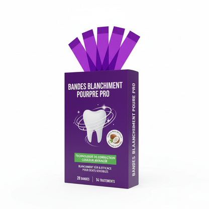 Bandes Blanchiment Pourpre Pro